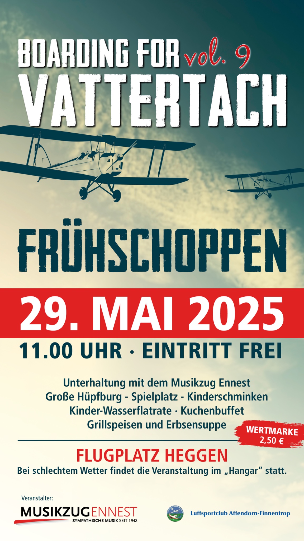 Boarding for Vattertach